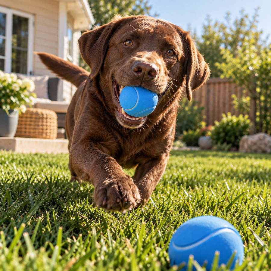 Happy pet using a HappyPet Co. product