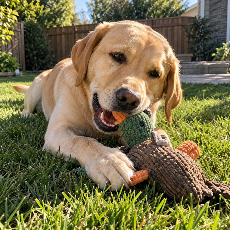 Happy pet using a HappyPet Co. product